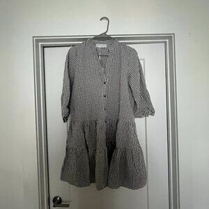 Petal & Pup Poplin Dress | Size Small